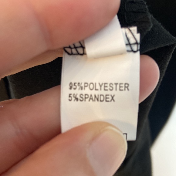 🆕 Black Front Pocket Short Sleeve T-Shirt Dress - Picture 11 of 11